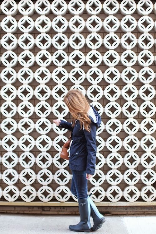 OUTFIT {OLD NAVY RAIN COAT} Design Darling