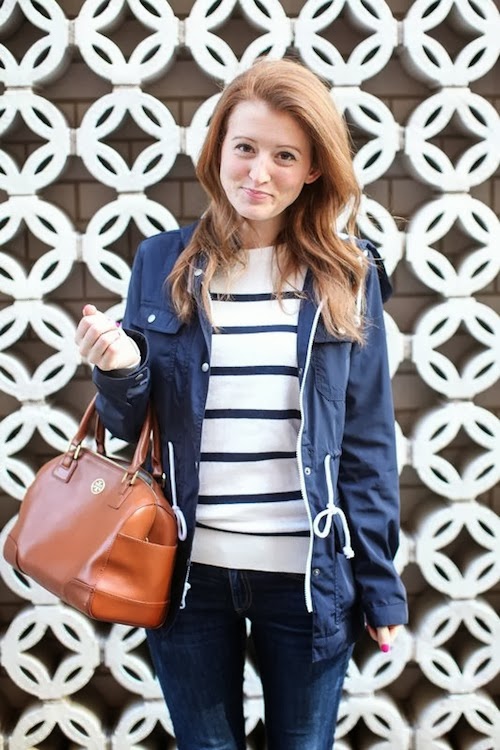 OUTFIT {OLD NAVY RAIN COAT} Design Darling