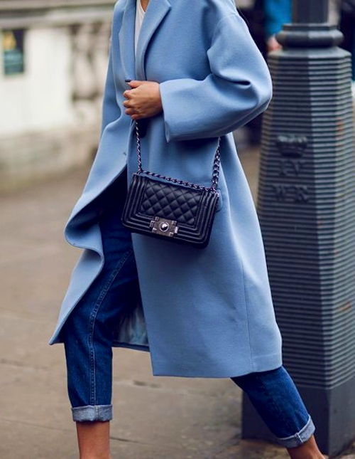 WISHLISTED BRIGHT BLUE COAT Design Darling