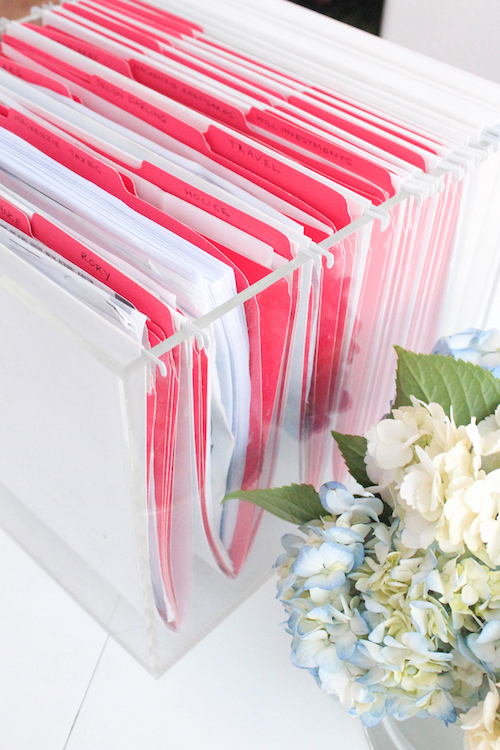 HOW TO ORGANIZE YOUR FILES AT HOME Design Darling