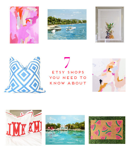 7 ETSY SHOPS YOU NEED TO KNOW ABOUT Design Darling