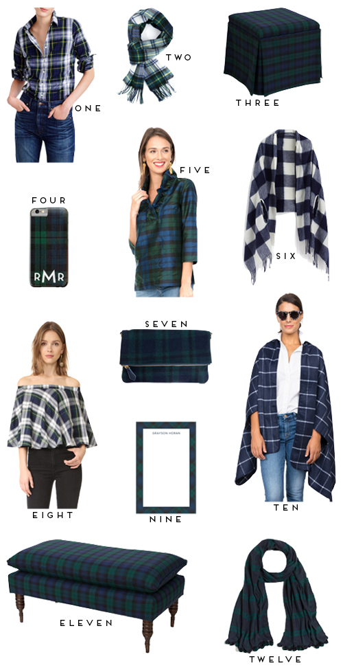 plaid-shirts-scarves-and-accessories-on-design-darling