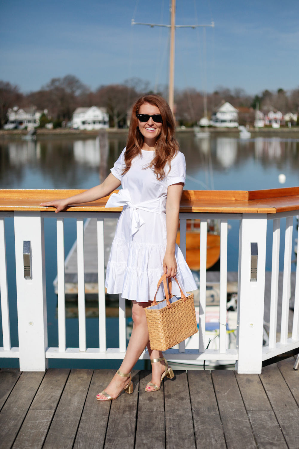 asos cotton midi dress