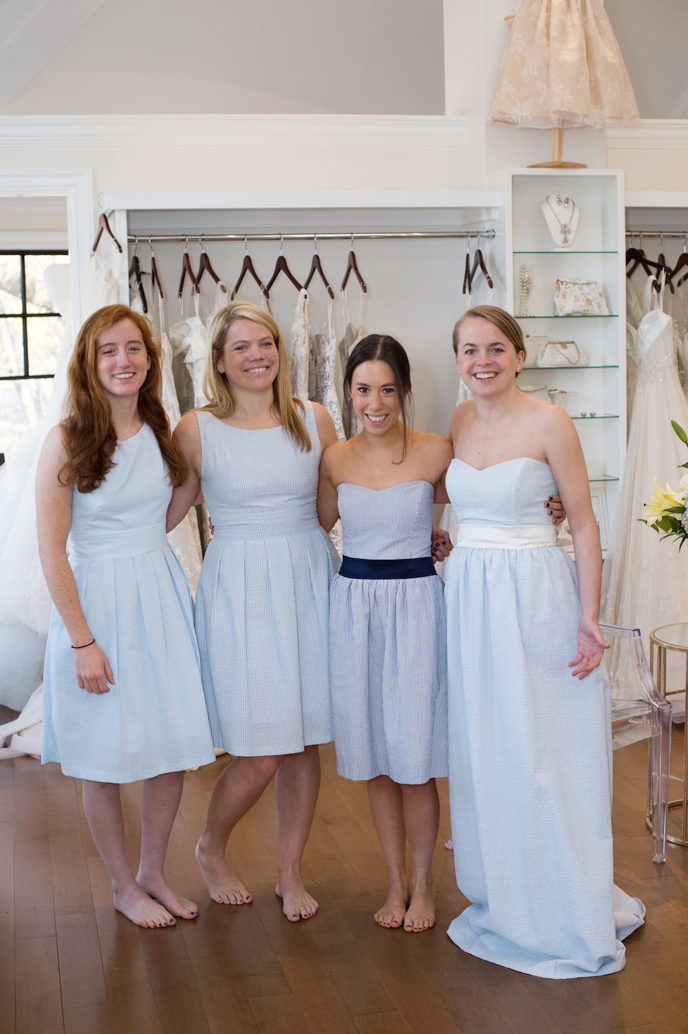 long seersucker bridesmaids dresses by coren moore on design darling