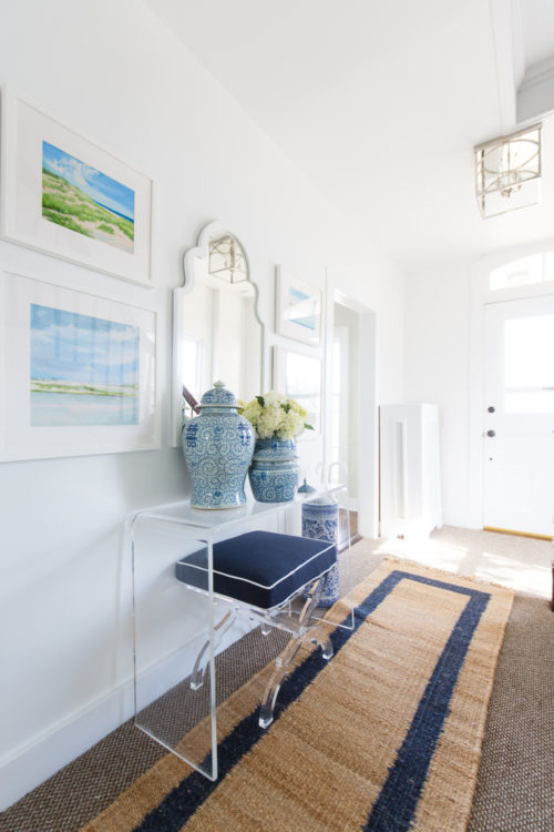 serena & lily jute border rug in design darling foyer