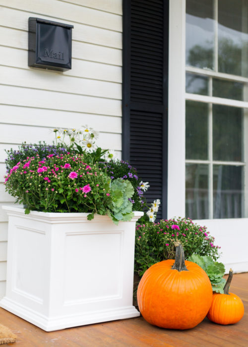 fall porch decor on design darling