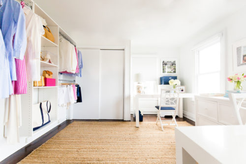 design darling home office with martha stewart living closet system