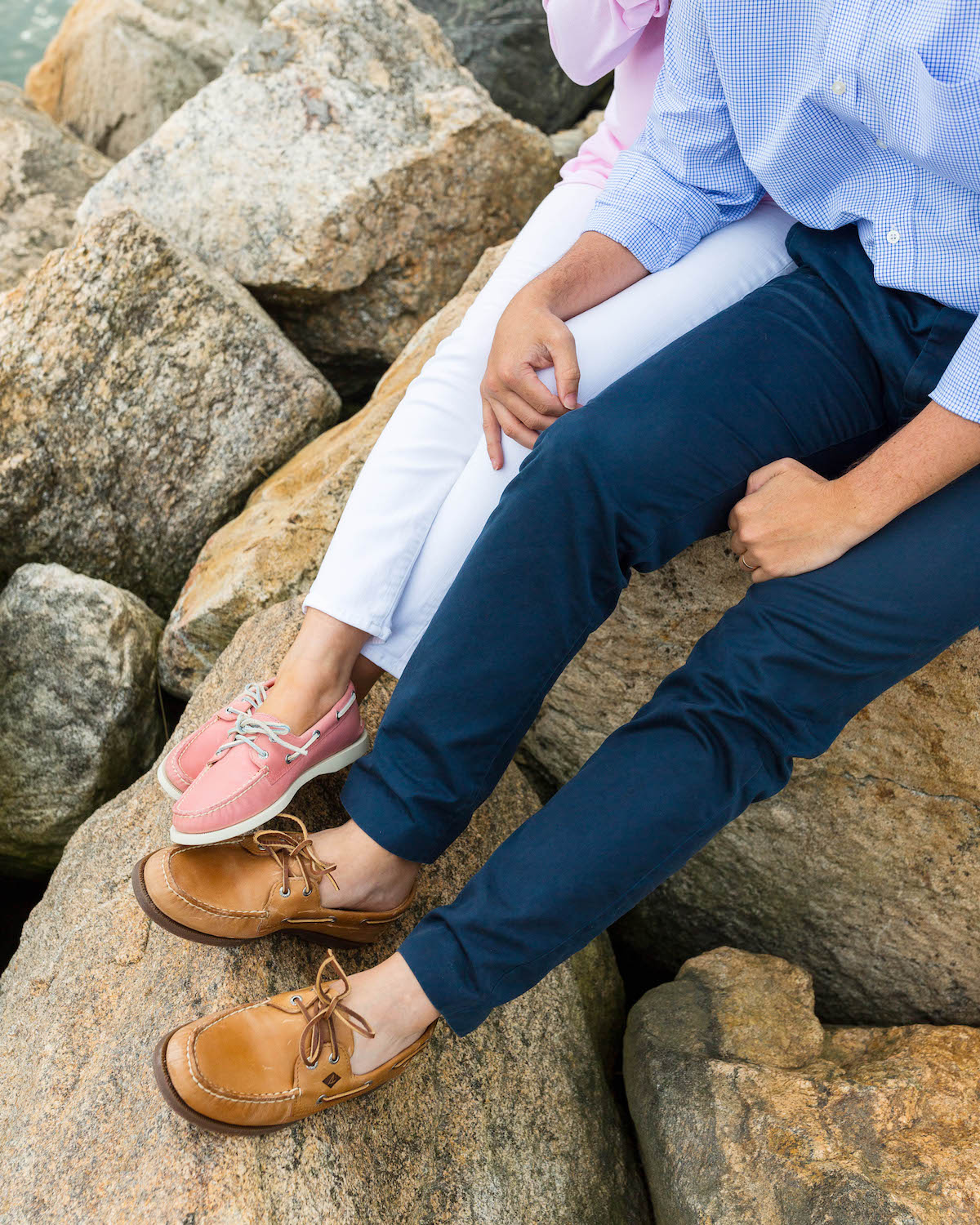 outfits with sperry boat shoes