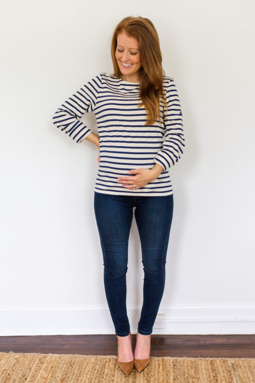 maternity jeans review James Jeans Twiggy ankle maternity legging jeans in cult 2