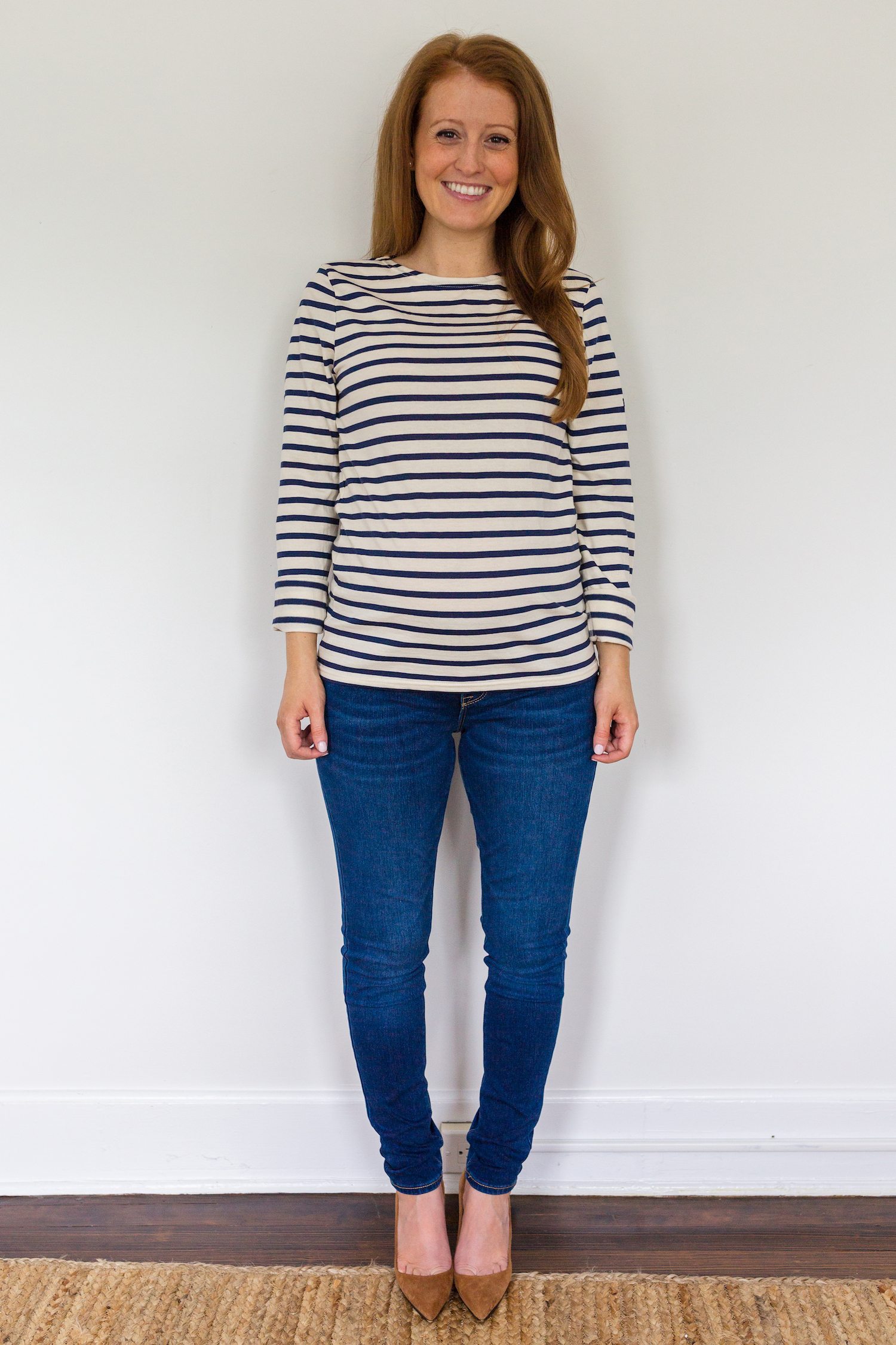 maternity jeans review Old Navy maternity front low panel rockstar 247