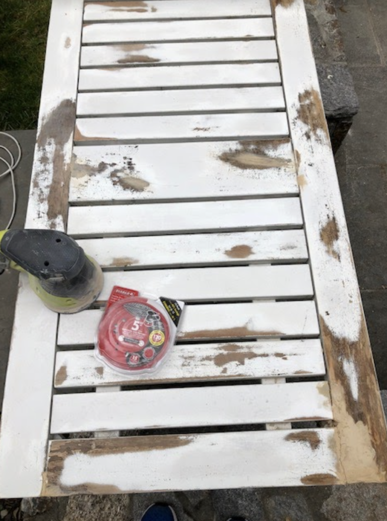 RESTORING OLD OUTDOOR FURNITURE Design Darling