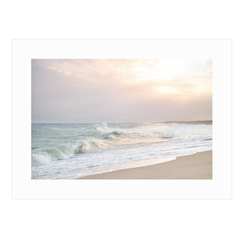 Smith Point Sunset Waves print