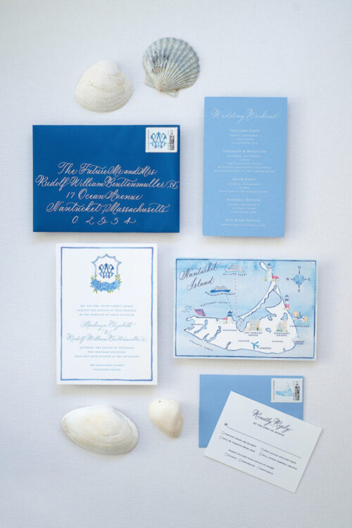 design darling nantucket wedding invitations