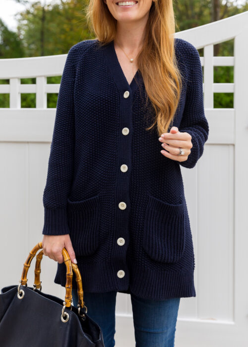 A LONG CARDIGAN THAT I WOULD WEAR AT 
