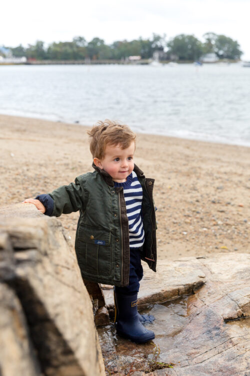 joules moorwell waxed jacket for little boys