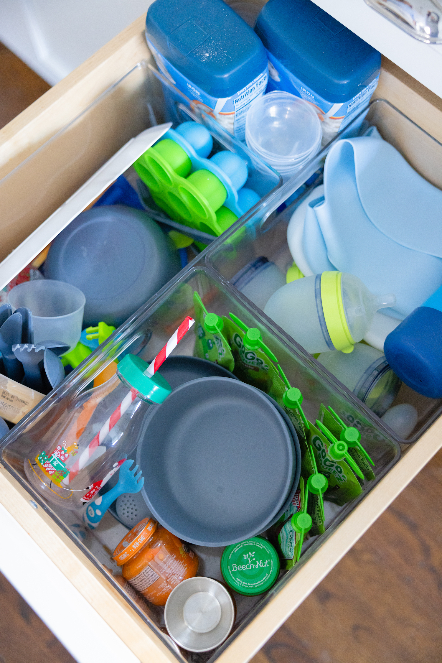 how to organize kitchen drawers before and after