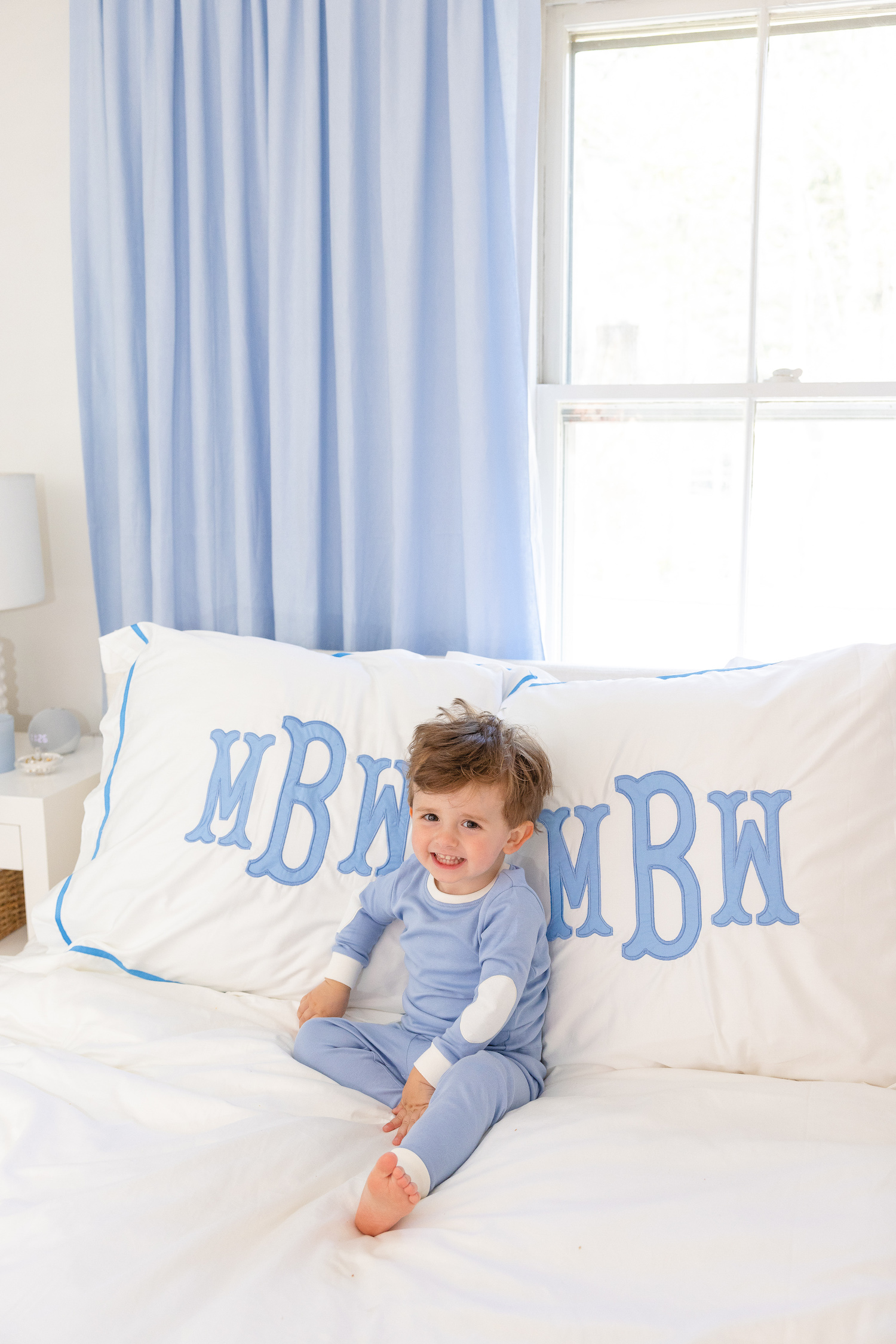 OUR NEW MONOGRAMMED EURO SHAMS Design Darling