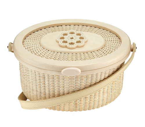 wicker bags for spring and summer | ASHA Monomoy basket