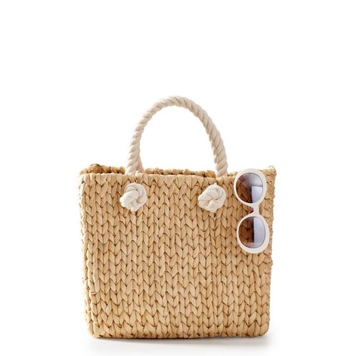 wicker bags for spring and summer | Mark & Graham straw tote