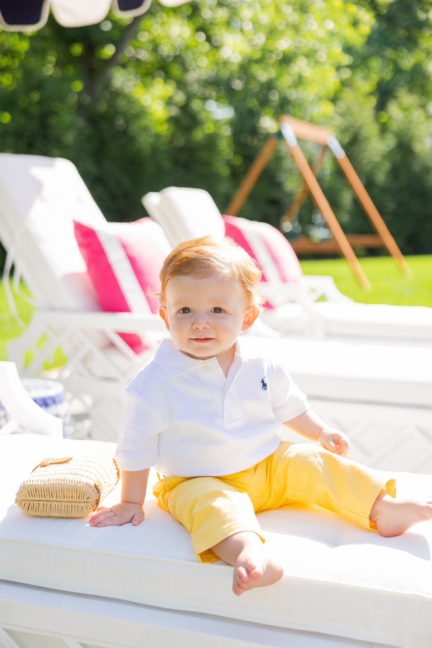 ralph lauren baby boy yellow chino pants