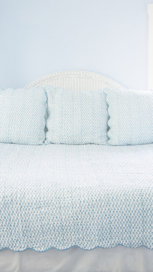 lindroth design block print bedding | Nantucket Decor Refresh